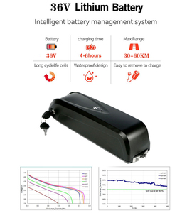 Vélo de montagne électrique <span class=keywords><strong>Evic</strong></span> 350W 36V 10Ah avec batterie au lithium, cadre en alliage d'aluminium, 35 km/h, moteur sans balais de 26 pouces, certifié CE - Product Image 4