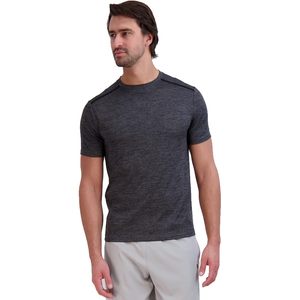 เสื้อยืดสำหรับผู้ชาย Dri-Power สำหรับเล่นกีฬาแขนสั้นทรงหลวมสีพื้นสำหรับยิมวิ่งผ้าฝ้าย/เส้นใยไม้ไผ่ - Product Image 1