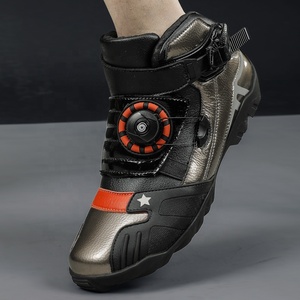 Zapatos deportivos de alta calidad, <span class=keywords><strong>botas</strong></span> de carreras de bicicletas con cierre de hebilla, zapatos para montar en motocicleta, zapatos de protección para deportes al aire libre para <span class=keywords><strong>Motocross</strong></span> - Product Image 4