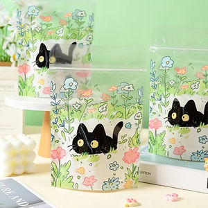 Bolsa autoportante con cierre hermético para galletas, dulces, dim sum, bocadillos crujientes tipo copo de nieve, venta al por mayor - Product Image 1