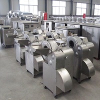 Dy Fabriek Prijs Groente Groente Kubus Snijmachine 600 Kg/u Uienkubus Snijden Groente Dicer Machine Aardappel Dicer