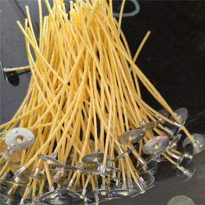 Mechas <span class=keywords><strong>de</strong></span> Algodón Enceradas para Velas, Núcleo <span class=keywords><strong>de</strong></span> <span class=keywords><strong>Cera</strong></span> <span class=keywords><strong>de</strong></span> <span class=keywords><strong>Abeja</strong></span> Natural, Gruesas, para Fabricación <span class=keywords><strong>de</strong></span> Velas DIY - Product Image 1