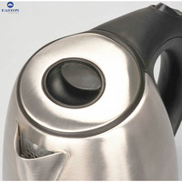Bouilloire électrique en acier inoxydable EASTON, arrêt automatique, prise européenne, pour chambre d'hôtes