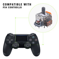 Joystick analogique 3D électromagnétique TMR Joystick TMR Hall Eeffect pour contrôleur PS4/PS5/XBOX/Switch PRO