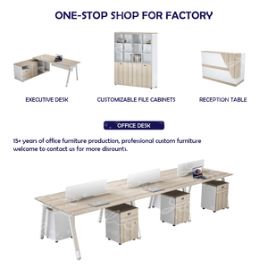 Mostrador de Recepción, <span class=keywords><strong>Escritorio</strong></span> Ejecutivo Moderno, Muebles de Oficina de Madera, Juego de Mesas de Oficina para Computadora, <span class=keywords><strong>Escritorio</strong></span> para Juegos - Product Image 5