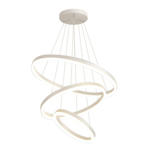 โคมไฟระย้า LED ทรงกลมทันสมัยสำหรับห้องนั่งเล่น ไฟเพดานสไตล์ลอฟท์ แบบนอร์ดิก หลอดไฟแบบสเปกตรัมเต็ม E27 พร้อมสวิตช์ควบคุม - Product Image 3