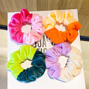 Kustom warna-warni anak-anak aksesoris rambut lucu bayi perempuan ikat rambut elastis jepit rambut cakar Set Mini - Product Image 4