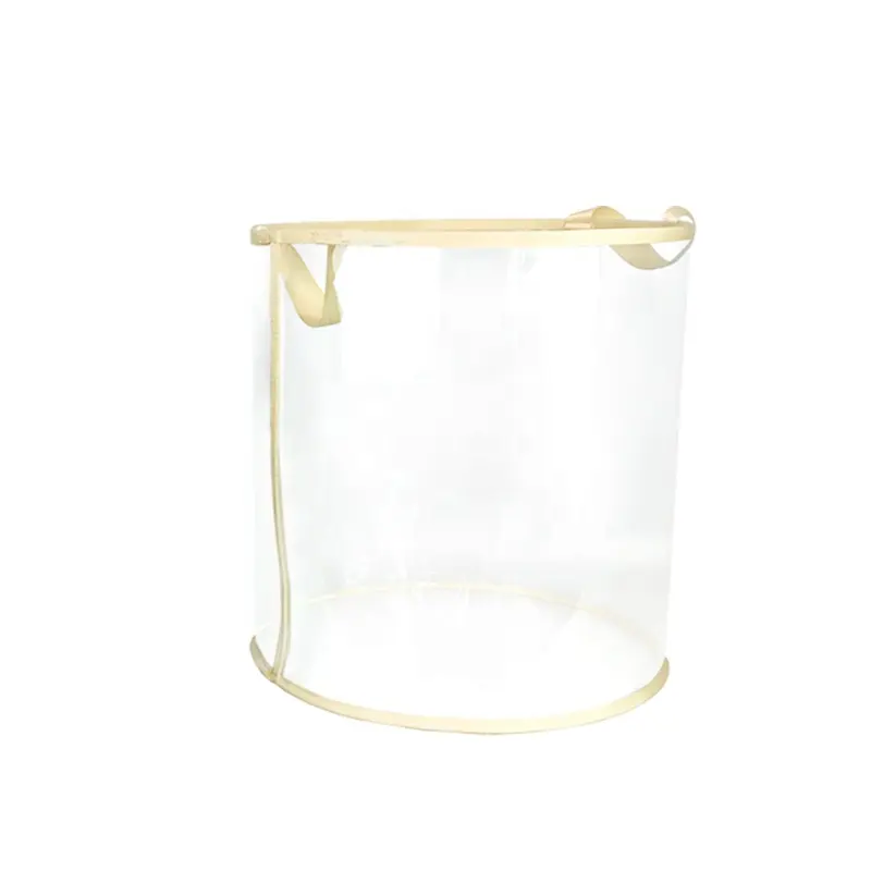 Simple Style Sells Well In Korea Transparent Material Toy Organization Sewn Fabric Food Storage Bins