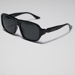 Lunettes de soleil polarisées carrées pour hommes JW-6005P, protection UV400, verres PC TAC noirs, pour la conduite en extérieur - Product Image 1