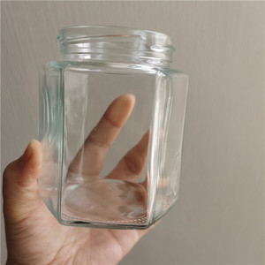 Lục Giác Không Chì Bee Mật Ong Chai Thủy Tinh Với Nắp Kín Bán Buôn 180Ml 280Ml 380Ml - Product Image 5