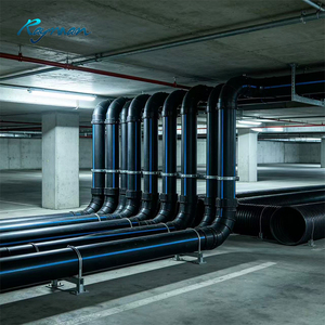 Tubería de HDPE Flexible y Duradera de Gran Calibre Resistente a Alta Presión DN560 para Proyectos de Desvío y Drenaje de Agua de Río - Product Image 4
