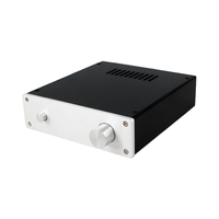 Boîtier d'ampli en aluminium usiné CNC pour haut-parleur audio domestique, blocs entièrement en aluminium, alimentation DIY pour pédale de guitare