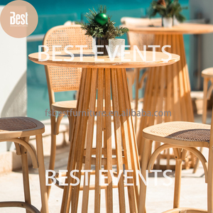 Mesas de Cóctel de Madera Maciza al por Mayor, Mesas de <span class=keywords><strong>Bar</strong></span> de Madera <span class=keywords><strong>para</strong></span> Bodas, <span class=keywords><strong>Eventos</strong></span> y Banquetes - Product Image 2