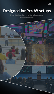 4D phím điều khiển từ xa bảng điều khiển với RS-232/485, vica/Pelco, kiểm đếm cho phát sóng & Studio PTZ máy ảnh điều khiển bàn phím - Product Image 6