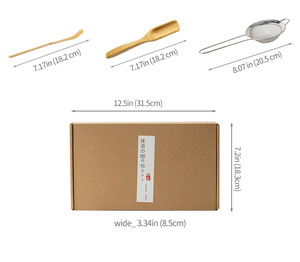 Harmony Tea Whisk Nhật bản-phong cách Bát lễ muỗng kết hợp, matcha tre Set Kit - Product Image 6