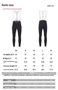 HISERWA Cuissard de cyclisme pour femme, taille haute, rembourré 4D, Spandex/Nylon, réfléchissant, absorbant les chocs, pour vélo de route, 3 saisons - Product Image 4