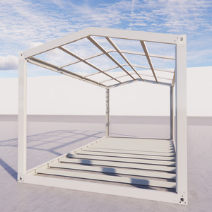 10ft 20ft 30ft 40ft tam giác thép khung kim loại tùy biến nhà dễ dàng có thể tháo rời khung di động vận chuyển khung container - Product Image 4