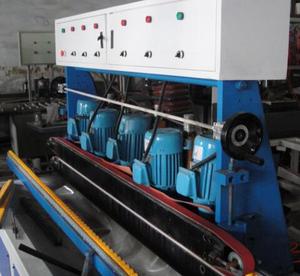 Eworld H-LD-5 Nouvelle machine à chanfreiner le verre multifonction à 5 moteurs, contrôlée par PLC, pour lignes droites, 2000x3000mm, 9500W, 220V/380V - Product Image 2