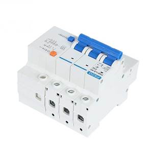 Disjoncteur différentiel miniature RCCB 63A 3P certifié CE, capacité de coupure 6kA, plusieurs spécifications disponibles, pour protection contre les fuites à la terre - Product Image 2