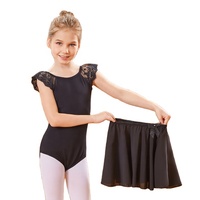 Robe de danse d'été pour filles, robe d'entraînement de qualité professionnelle, ensemble jupe de ballet en mousseline pour enfants, vêtements de danse pour enfants