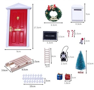 Minicasa <span class=keywords><strong>de</strong></span> <span class=keywords><strong>muñecas</strong></span> para decoración navideña, 12 diseños - Product Image 3