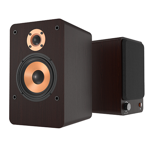 Monitors for Professional Studio Sound - Pair of Black Studio Speakers for Music Production & Mixing Studio Audio
