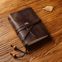 Journal intime personnalisé carnet de voyage carnet de notes en cuir carnet de notes vintage en cuir véritable carnet de notes en cuir véritable avec couverture