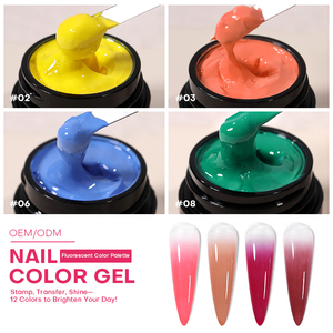 Kit de <span class=keywords><strong>vernis</strong></span> à <span class=keywords><strong>ongles</strong></span> en gel pour peinture florale, écologique, végétalien, non toxique, pour <span class=keywords><strong>dessin</strong></span>, décapant, ombré, fournitures pour la vente en gros - Product Image 3