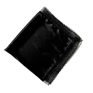 Sciarpa in Raso di Poliestere OEM Zifeng Stile Mediorientale, 60x60 cm, Tinta Unita Brillante, Semplice e Versatile, con Pizzo alla Moda, Certificazione CE - Product Image 5