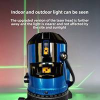 Niveau laser rotatif automatique 5 lignes à faisceau vert 360° de qualité industrielle et DIY, auto-nivelant et multi-usage – Offre Spéciale