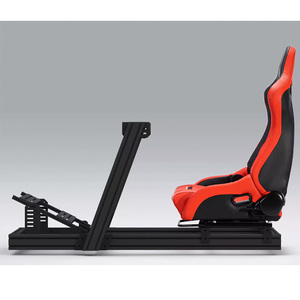 Nouveau Cockpit de Simulation de Course en Aluminium Noir Haute Fidélité pour SUV AC Schnitzer X6 E71 - Product Image 6
