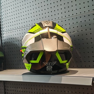 新しいAXK ABSオートバイフリップアップヘルメットデュアルバイザー認定取り外し可能な裏地付き女性用 - Product Image 5