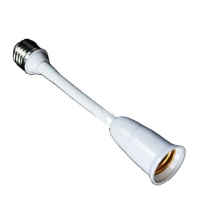 Hot E26 Socket Extender Lámpara Bombilla Tornillo Convertidor ajustable Soporte para luz estándar de EE. UU. - Product Image 1