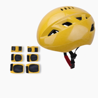 Ensemble de protection pour roller/patinage sur glace et skateboard : casque, genouillères, coudières, protège-poignets – Kit de sécurité antichute