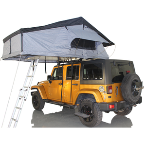 Outdoor Cheapest 4-5 Persons 4wd Offroading traveling Car Camping Soft Shell Roof Top Box Tent For Sale
