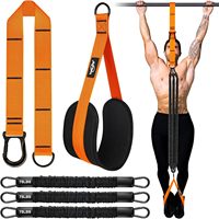 Bandes d'aide à la traction multifonctionnelles personnalisées de 250lbs Bande de tube de résistance élastique pour bras et poitrine
