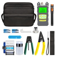 Kit d'outils de connexion à froid FTTH stylo lumineux rouge 10Km compteur de puissance optique coupe-fibre optique Fc-6S équipement à fibre optique 6S
