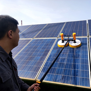 Máquina de Limpieza de Paneles Solares, Herramienta de Limpieza de Paneles Solares, Cepillo de Limpieza de Paneles Solares de Doble Cabezal - Product Image 2