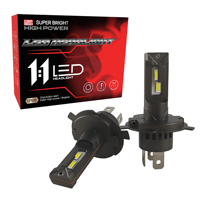 Lampu Depan LED Mobil BrightHalogen Design 12V 60W 6500K IP68 Tahan Air H1 H3 H4 H11 H13 9005 HB3 9006 HB4