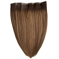 Pas de ruban adhésif pas de colle pas de chaleur 18 "20" 22 "papillon Double trames invisibles avec trous Extensions de cheveux