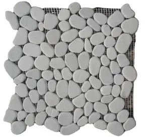 Mosaico de mármol con diseño de flores para piscina, mosaico hexagonal