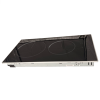 Table de cuisson électrique portable 3000W à double brûleur en céramique avec 2 serpentin chauffants
