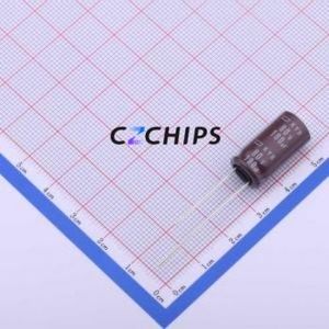 Condensador Electrolítico de Aluminio de Orificio Pasante EKYB800ELL181MJ20S, D10xL20mm 180uF 20% 80V 1.04A-100kHz - Product Image 1