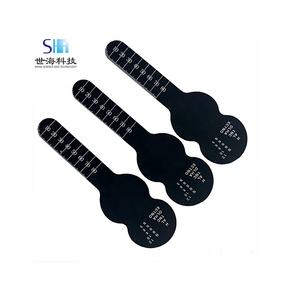 OEM penggaris PD plastik multifungsi penggaris Pupil dengan lingkaran mata occluber untuk pengukuran PD dan tes Ketajaman mata - Product Image 1