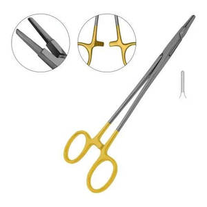 ที่จับเข็ม TC Ryder คุณภาพสูง ผลิตจากสแตนเลส อุปกรณ์ผ่าตัดยอดนิยม ขายดีที่สุดในราคาขายส่ง - Product Image 2