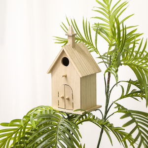 Güvercin kuş evi kuş evi açık ahşap ahşap kuş evi - Product Image 6