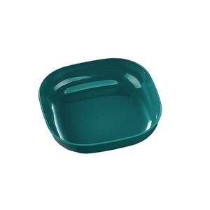 Plastic Bone Plate Set Solid Color Square Dish For Food Serving Household Use Small Plates With High Aesthetic Value - Product Image 5