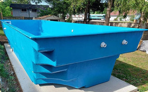 <span class=keywords><strong>Piscine</strong></span> extérieure en fibre de verre de haute qualité, finition résistante aux UV, pour usage commercial, locations de villas de grande envergure - Product Image 3