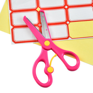 5 inch nhựa an toàn kéo cho sinh viên mini an toàn trường trẻ em kéo với lưỡi thép không gỉ cho mọi lứa tuổi - Product Image 3