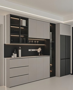Buffet avec réfrigérateur intégré, armoire multifonctionnelle, ensembles de meubles de salle à manger personnalisés - Product Image 2